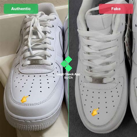 fake nike air force ones|how to legit check af1.